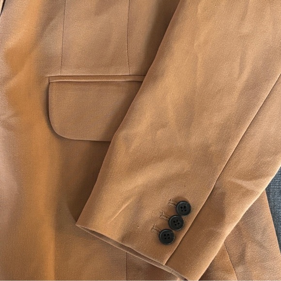 Eloquii Women’s brown blazer The 365 Semi Stretch Biscuit Size 20 - Picture 5 of 7